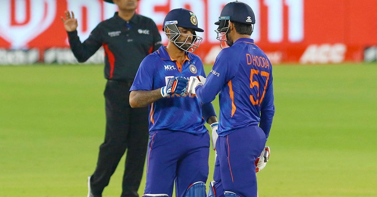 सूर्यकुमार और दीपक ने अच्छी साझेदारी निभाई